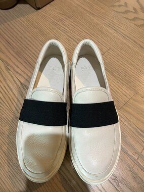 Ugg Black and White Slip on Sneakers